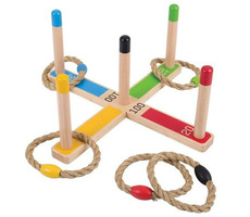 Bigjigs Toys Hádzanie kruhov / od 3 rokov