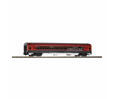 Piko 57644 Jedálenský vagón ARbmpz 1. tr. Railjet ÖBB VI / Mierka: H0 (1:87) / Dĺžka: 268 mm / Rádius: 358 mm / od 14 rokov 