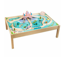 Bigjigs Rail Stolová vláčikodráha morský svet / od 3 rokov
