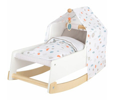 Small Foot Kolíska pre bábiky Little Button / od 3 rokov