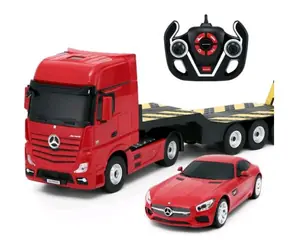 Rastar Mercedes-Benz Actros + AMG GT / RC Autá / 2.4GHz / 1:24 / vek: 8 + / diaľkové ovládanie