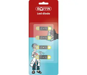 Boffin Magnetic - LED diódy / sada rozšírení / 12 LED / 4 farby