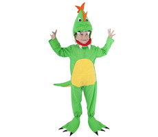 Rappa Detský kostým dinosaurus (S) / 4-6 rokov (110-116 cm)