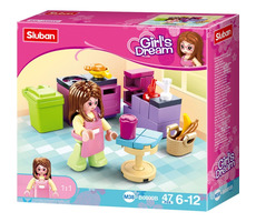 Sluban Girls Dream M38-B0800B Kuchyňa / LEGO - kompatibilná / Počet figúrok|dielikov: 1|47 / od 6 rokov