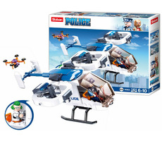 Sluban Metropolis M38-B0823 Policajná helikoptéra / Lego - kompatibilná / Počet figúrok|dielikov: 2|264 / od 6 rokov