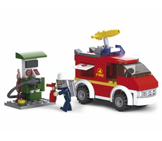 Sluban Hasiči M38-B0623 Rýchle zásahové vozidlo / LEGO - kompatibilné / Počet figúrok|dielikov: 1|133 / od 6 rokov