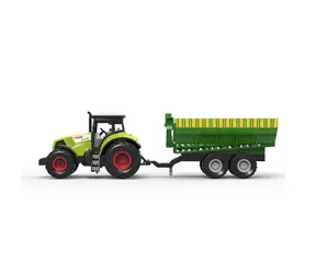 Rappa - Traktor plastový so zvukom a svetlom s vlečkou / od 3 rokov