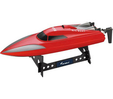 AMEWI Speedboot 7012 červená / RC loď / diaľkové ovládanie / 2.4GHz / dĺžka 460 mm