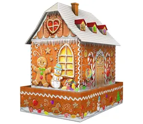 Ravensburger 3D Puzzle Perníková chalúpka / 216 dielov / 19 x 29.5 x 27.5 cm / od 8 rokov  