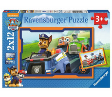 Ravensburger 075911 Tlapková Patrola v nasadení / 2x12 dielikov / od 3 rokov