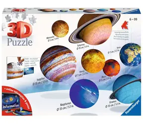 Ravensburger Planetárna sústava / 522 dielikov / od 6 rokov