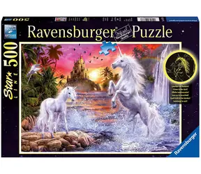 Ravensburger Jednorožci na rieke /500 dielikov/ od 10 rokov