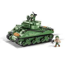 COBI 2550 Sherman M4A3E2 Jumbo WW II / 720 dielov / 2 figúrky / od 7 rokov