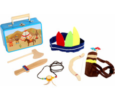 Small Foot Detský kufor indiánska sada / od 3 rokov