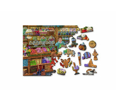 Wooden City 3D Puzzle Sladký svet L / 400 dielov / od 8 rokov