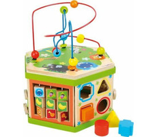 Small Foot Veľká motorická kocka safari / od 12 mesiacov