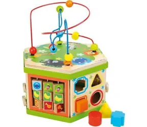 Small Foot Veľká motorická kocka safari