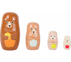 Small Foot Matrioška medvedia rodina / od 3 rokov