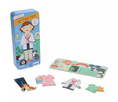 Petit Collage Magnetické puzzle Veterinárka / od 3 rokov