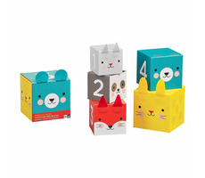 Petit Collage Veža z 1-2-3 kociek zvieratka / od 12 mesiacov
