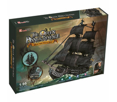 CubicFun 3D puzzle Pomsta kráľovnej Anny / 308 dielov / 68 x 26 x 64 cm / od 10 rokov