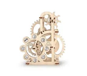 Ugears 3D drevené mechanické puzzle Dynamometer / od 14 rokov / 48 dielikov / Obtiažnosť: jednoduchá