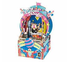 RoboTime 3D skladačka hracej skrinky Malý cirkus / od 14 rokov / 92 dielikov / Obtiažnosť: stredná