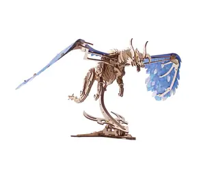 Ugears 3D drevené mechanické puzzle Víriaci drak / od 14 rokov / 320 dielikov / Obtiažnosť: stredná