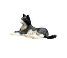 Mojo Animal Planet Mačka čiernobiela ležiaca / od 3 rokov