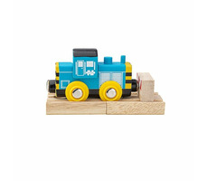 Bigjigs Rail Drevený vláčik Shunter / od 3 rokov