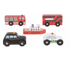 Bigjigs Rail Mestské autá / od 3 rokov