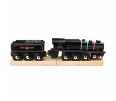 Bigjigs Rail Drevená replika lokomotívy Black 5 engine / od 3 rokov