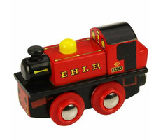 Bigjigs Rail Drevená replika lokomotívy EHLR Jack / od 3 rokov