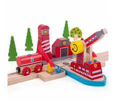Bigjigs Rail Hasiči morskí záchranári / od 3 rokov