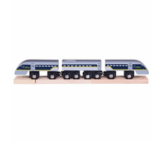 Bigjigs Rail Rýchlik Eurostar E320 + 3 koľaje / od 3 rokov