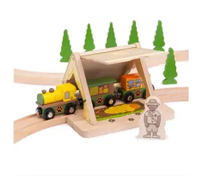 Bigjigs Rail vlak Safari stan / od 3 rokov