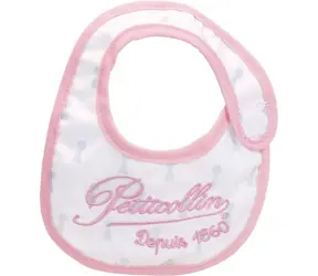 Petitcollin Sada 2 ks podbradníkov a 2 ks plienok pre bábiky 36-40 cm / od 18 mesiacov