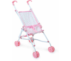 Petitcollin Petites Fleurs Skladací kočík pre bábiku 52 cm