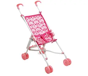 Petitcollin Pomme d'Amour Skladací kočík pre bábiku 52 cm / od 3 rokov