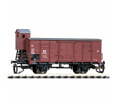 Piko 47760 Krytý vagón G02 s kabínou brzdára DR III / Mierka: TT (1:120) / Rádius: 287 mm / 14 rokov