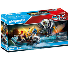 Playmobil® City Action 70782 Policajný Jetpack: Zatknutie zlodeja umenia / Počet dielikov: 30 / od 5 rokov