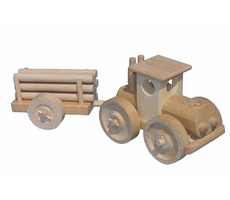 Ceeda Cavity Veľký traktor s kladmi prírodný / od 3 rokov