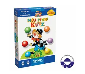 Granna Môj prvý kvíz / Detská hra / Počet hráčov: 1-6 / od 4 rokov