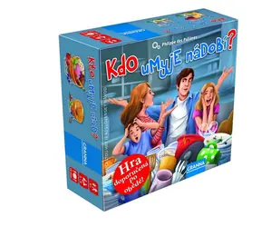Granna Kto umyje riad? / Rodinná hra / Počet hráčov: 2-4 / od 6 rokov