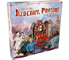 ADC Blackfire Cestovné lístky, prosím! Ázia / Dĺžka hry: 30 - 60 minút / Počet hráčov: 2 - 6 / od 8 rokov