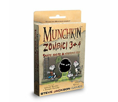 ADC Blackfire Munchkin Zombíci 3+4 / Dĺžka hry: 60 - 90 minút / Počet hráčov: 3 - 6 / od 10 rokov
