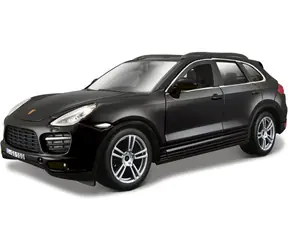 Bburago Plus Porsche Cayenne Turbo / mierka 1:24 / od 3 rokov / čierna