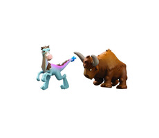Hodný Dinosaurus - Bisodon & Bubbha - plastové minifigúrky 2ks / od 3 rokov