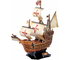 CubicFun 3D puzzle Santa Maria / 113 dielov / 44 x 16 x 39 cm / od 3 rokov