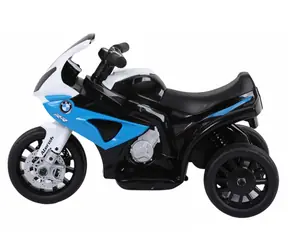 Eljet Detská elektrická trojkolka BMW S1000 RR modrá / 25W / Rýchlosť: 2-4 km-h / Nosnosť: 20kg